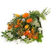 Traditional Bouquet - orange and white
