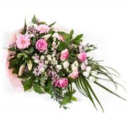 Traditional Bouquet - pink and white