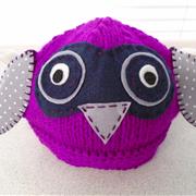 owl - purple