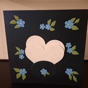 Seed paper card - forget me nots