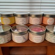 Candle tins - floral