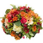 autumnal posy arrangement