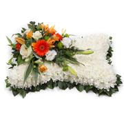 pillow - leaf edge