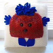haggis cushion - royal
