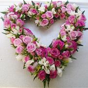 open heart - rose