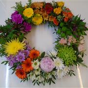 cluster wreath bright