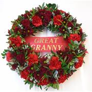 ribbon wreath