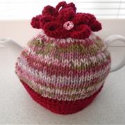 tweed - wine red