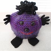 Tea cosy haggis - purple