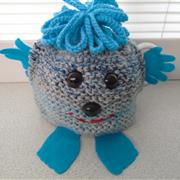 Tea cosy haggis - turquoise