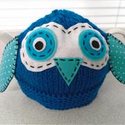 owl - turquoise