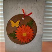 Seed paper card - calendula