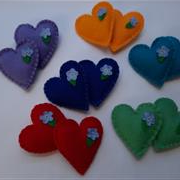 a pair of hearts