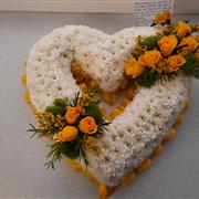 open heart - gold