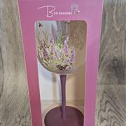 Wine glass  - lavender