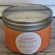 Pumpkin latte candle