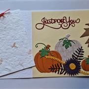 Autumn card